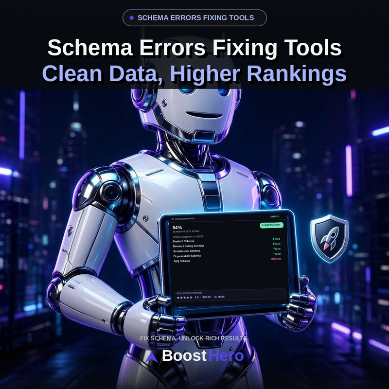 Schema Errors Fixing Tools